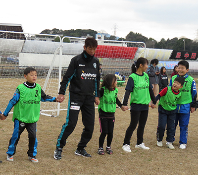 【広報ブログ】親子サッカー教室 in 飯塚オート