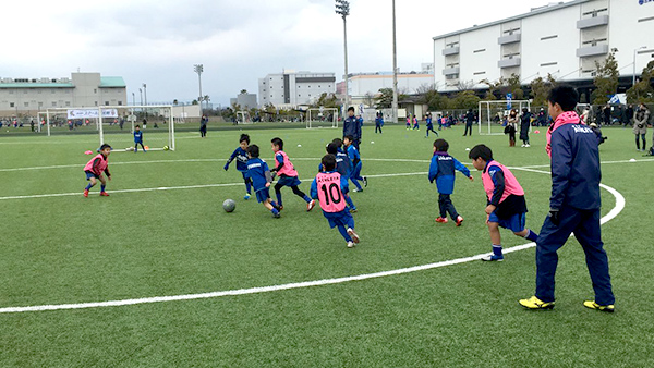 ２月６日　西日本新聞社Presentsアビスパ福岡サッカースクール交流戦