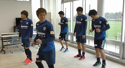動画更新 天神体操プロモーションビデオ撮影の様子 アビスパ福岡公式サイト Avispa Fukuoka Official Website