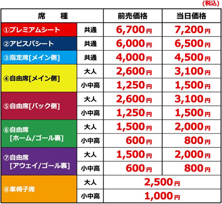 11 2 土 東京ヴェルディ戦 前売チケット販売概要のお知らせ アビスパ福岡公式サイト Avispa Fukuoka Official Website