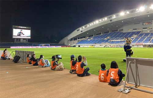 ルヴァンカップも感動体験 ピッチサイドで練習見学をしよう アビスパ福岡公式サイト Avispa Fukuoka Official Website