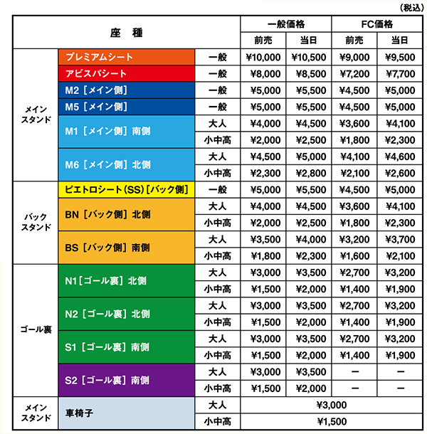 4／17（土）FC東京戦 チケット販売のお知らせ | アビスパ