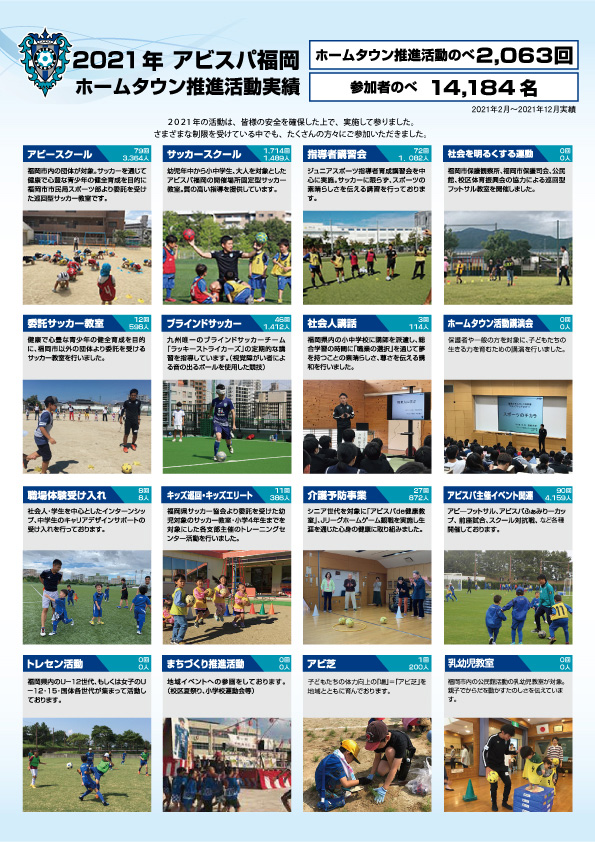 ホームタウン活動スケジュール 実施報告 アビスパ福岡公式サイト Avispa Fukuoka Official Website