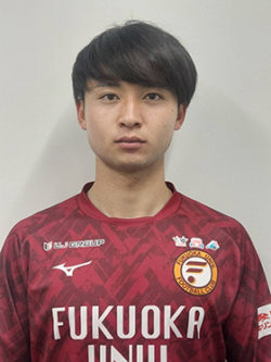 福岡大学サッカー部 重見 柾斗 選手 2023JFA・Jリーグ特別指定