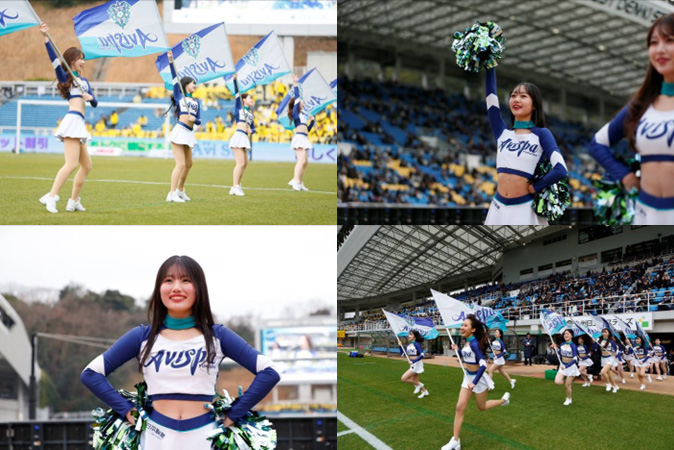 チアリーダーズ　パフォーマンス