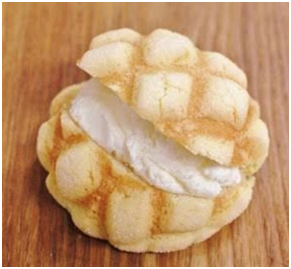 メロンパンアイス