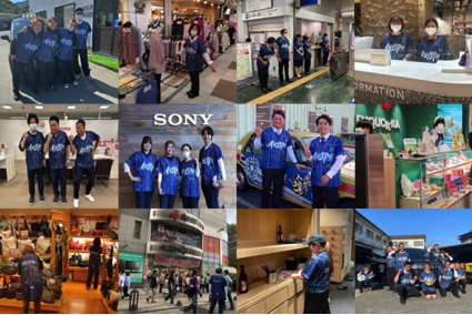 30周年のありがとう。TRUE NAVY PROJECT」～福岡の街をNAVYで染め