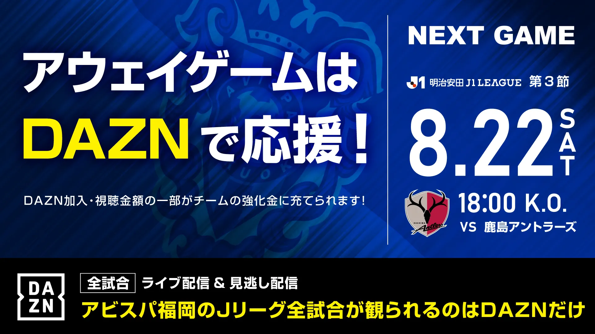 Avispa Fukuoka banner
