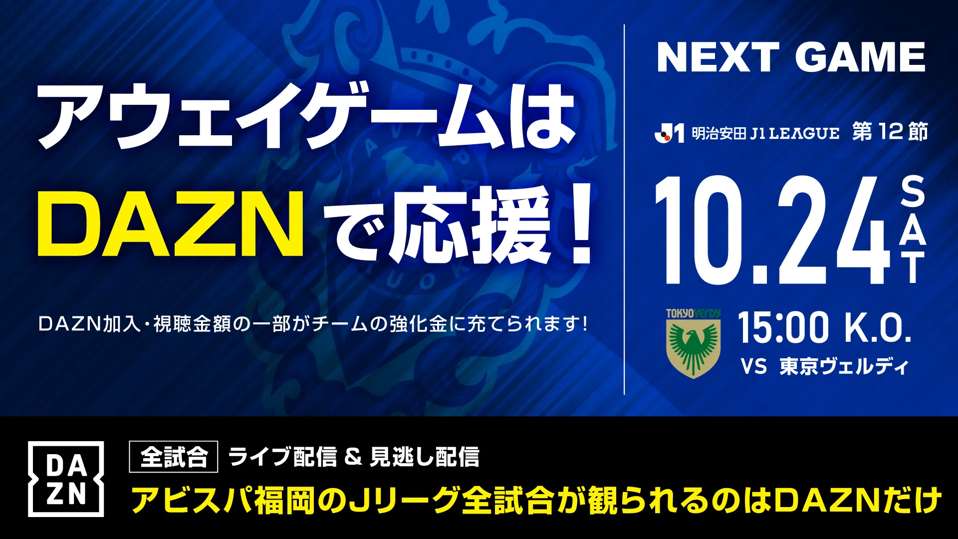 Avispa Fukuoka banner